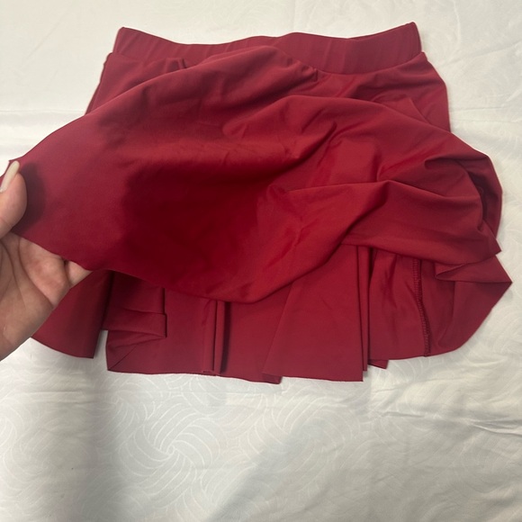 SHEIN Pink and Red Bikini Set with Ruffle Details - Picture 8 of 11